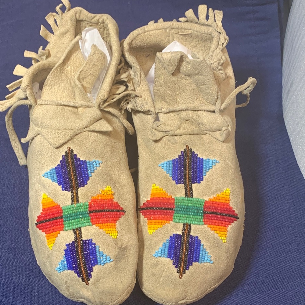 Vintage Native American Moccasins - Collectors Item